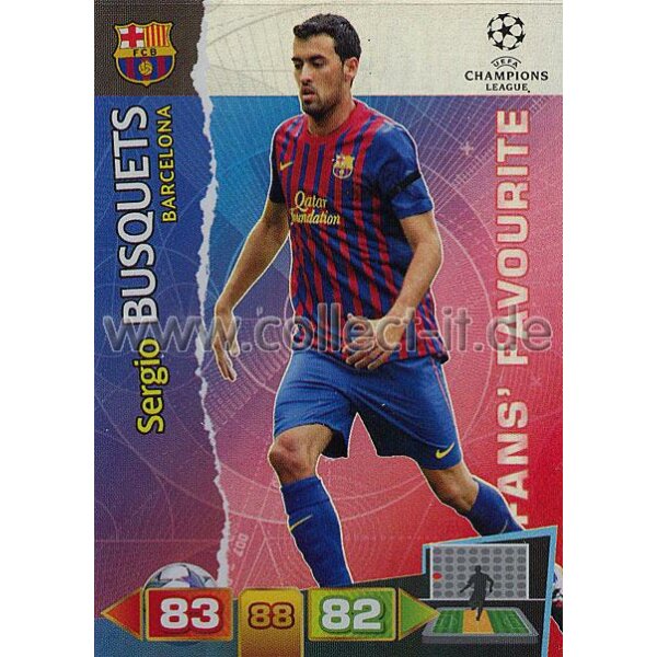 PAD-1112-298 - Sergio Busquets - FANS FAVOURITE