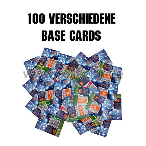 Panini Adrenalyn XL - CL 2011/12 - Spar 3 - 100 verschiedene Base Cards