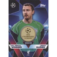 UCLW-JD - Jerzy Dudek - UCL Medal Winner Relic - 2025/2026