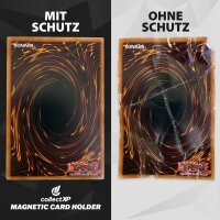 collectXP – Magnetic Card Holder 35 pt 10 stk. – Premium Magnet Kartenhülle mit 100% UV-Schutz & Ultra Clear (kompatibel mit Magic, PKM, Yu-Gi-Oh!, Sportkarten & co.)