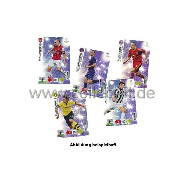 Panini Adrenalyn XL - CL 2012/13 - Spar 8 - 5 verschiedene Master