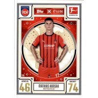 206 - Mathias Honsak - International Star /10 BLACK Parallel - 2025/2026