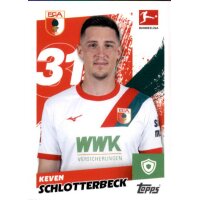 Topps Bundesliga 2025/2026 Sticker 14 - Keven Schlotterbeck - FC Augsburg