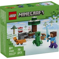 LEGO® Minecraft 21583 - Steves Abenteuer in der Taiga