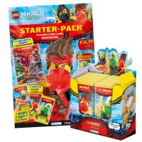 LEGO Ninjago Serie 11 Trading Cards - 1 Starter + 1 Display (36 Booster)