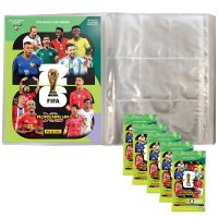 FIFA World Cup Adrenalyn XL 2026 - 1 Leere Sammelmappe + 5 Booster