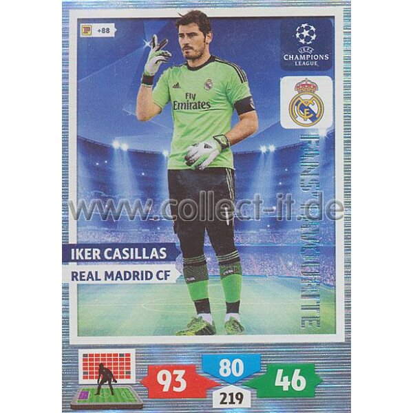 PAD-1314-313 - Iker Casillas - Fans Favourite