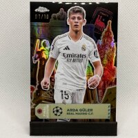 Arda Güler Insert Numbered 01/10 - Topps Chrome Champions League 2024/25