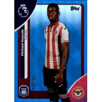 59 - Michael Kayode - Blue Parallel - 2025/2026 - /150 Numbered
