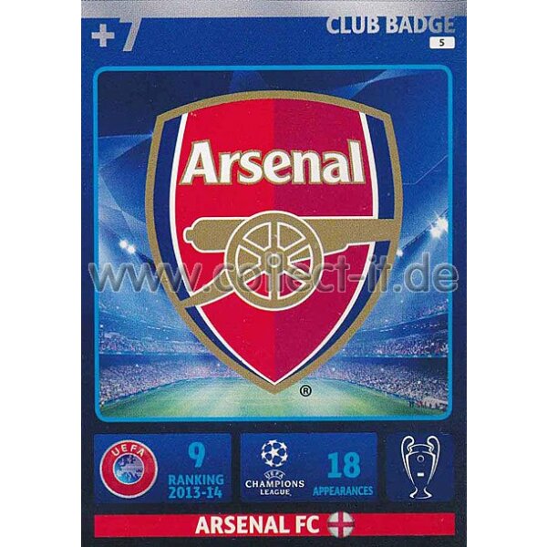 PAD-1415-005 - Arsenal FC - Team-Logo