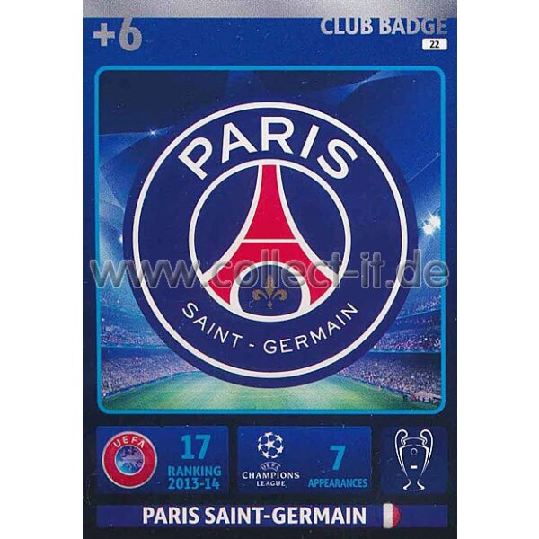 PAD-1415-022 - Paris Saint-Germain - Team-Logo