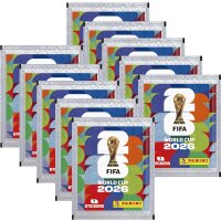 Panini FIFA World Cup 2026 Sticker - 1 Sammelalbum + 10 Tüten