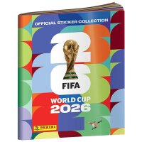 Panini FIFA World Cup 2026 Sticker - 1 Sammelalbum + 20 Tüten