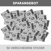 Panini FIFA World Cup 2026 Sticker - 50 verschiedene Sticker (zufällige Auswahl)