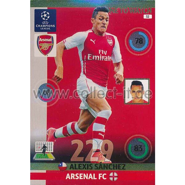 PAD-1415-052 - Alexis Sanchez - One to Watch