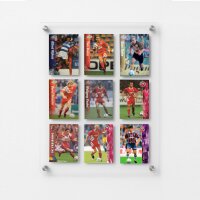 Acryl Rahmen für Spielkarten | 3 x 3 Karten