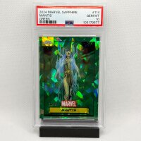Mantis 73/99 PSA10 - Topps Chrome Marvel Sapphire 2024