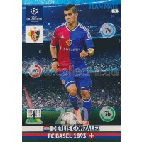 PAD-1415-078 - Derlis Gonzalez - Base Card