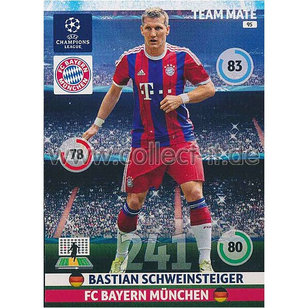 PAD-1415-095 - Bastian Schweinsteiger - Base Card