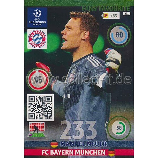 PAD-1415-261 - Manuel Neuer - Fans Favourites