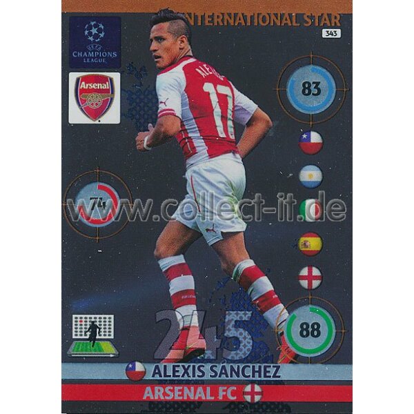 PAD-1415-343 - Alexis Sanchez - International Stars