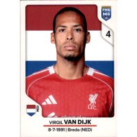 Sticker 82 - Virgil Van Dijk - Liverpool FC