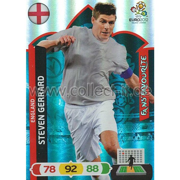 PAD-EM12-249 - Steven Gerrard - FANS FAVOURITE