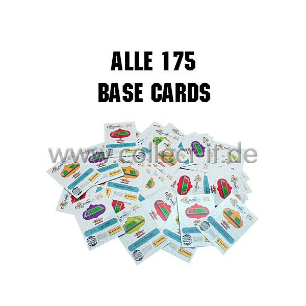 Panini EM 2012 Adrenalyn XL - Spar 4 - ALLE 175 Base Cards