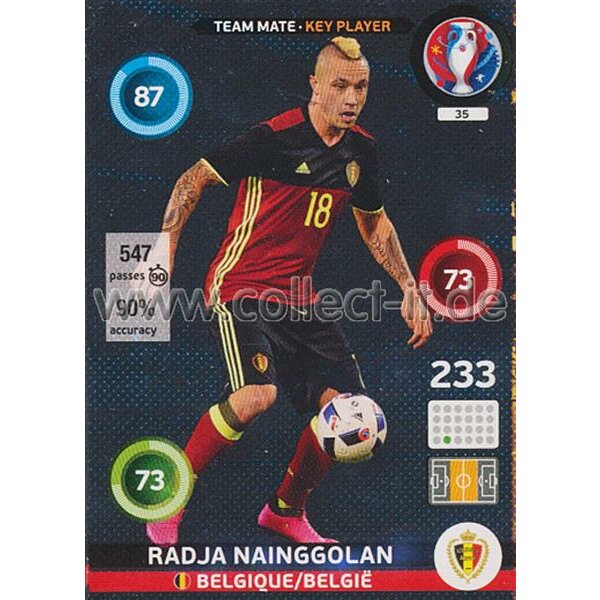 PAD-EM16-035 Key Player - Radja Nainggolan