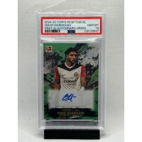 Omar Marmoush Autograph /75 PSA10 - Topps Bundesliga...