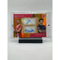 Musiala Tillman Dual Autograph /25 - Topps Chrome Bundesliga 2025/26