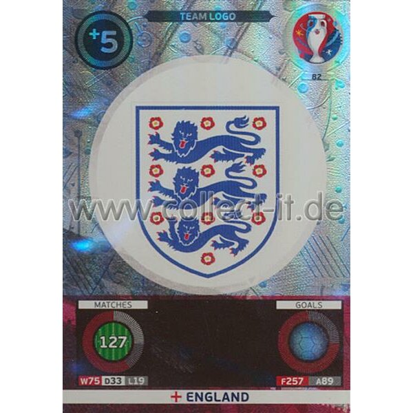 PAD-EM16-082 Team Logo - England