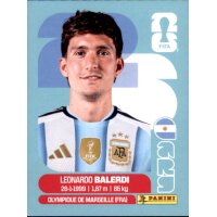 Sticker ARG7 - Leonardo Balerdi - Argentina - 2026