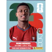 Sticker POR7 - Nuno Mendes - Portugal - 2026