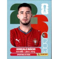 Sticker POR8 - Goncalo Inacio - Portugal - 2026