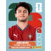 Sticker POR14 - Joao Neves - Portugal - 2026