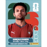 Sticker POR18 - Goncalo Ramos - Portugal - 2026