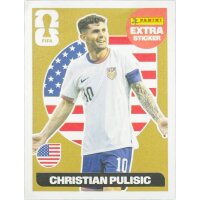 EXTRA Sticker Gold - Christian Pulisic - USA - 2026