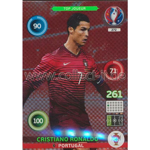 PAD-EM16-272 Top Joueur - Cristiano Ronaldo