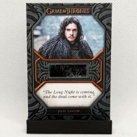 Jon Snow Relic Custume Material - HBO Trading Card