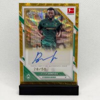 Victor Boniface Autograph /50 - Topps Chrome Bundesliga 2025/26