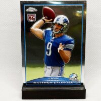 MAtthew Stafford RC Rookie - Topps Chrome Football