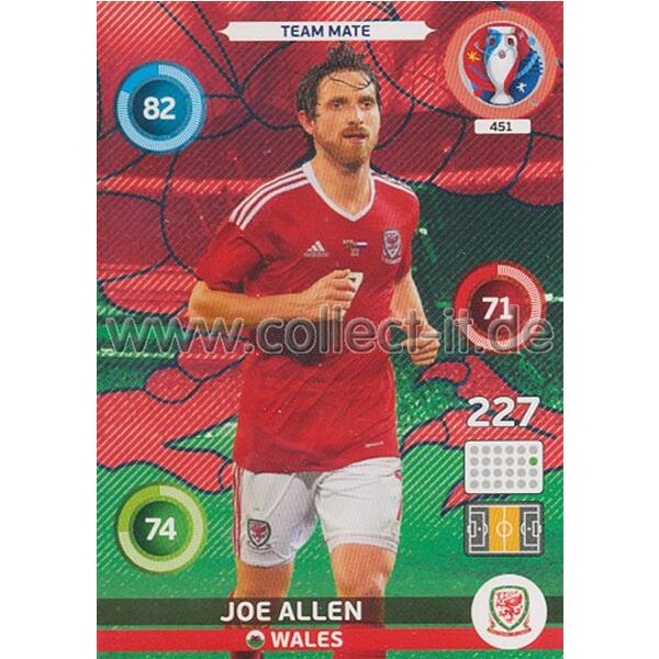 PAD-EM16-451 Team Mate - Joe Allen