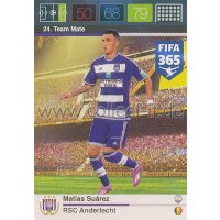 Fifa 365 Cards 2016 024 Matias Suarez - Base Karte