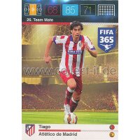 Fifa 365 Cards 2016 026 Tiago - Base Karte