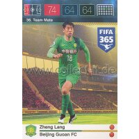 Fifa 365 Cards 2016 036 Zheng Lang - Base Karte