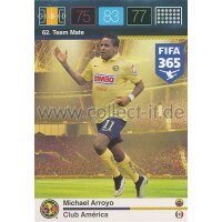 Fifa 365 Cards 2016 062 Michael Arroyo - Base Karte