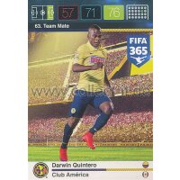 Fifa 365 Cards 2016 063 Darwin Quintero - Base Karte