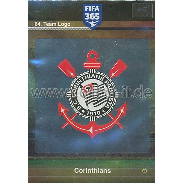 Fifa 365 Cards 2016 064 Corinthians - Team-Logo