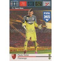 Fifa 365 Cards 2016 071 Paulo Victor - Base Karte